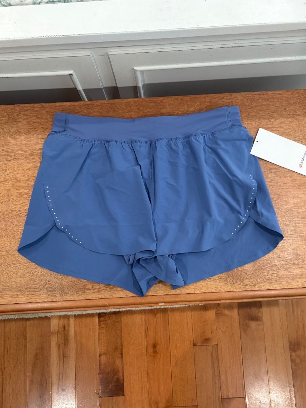 Lululemon fast and free High rise slot short Brilliant blue